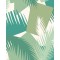Deco Palm - Leaf Greens on Cream