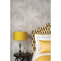 Deco Palm - Parchment on Stone