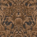 Gibbons Carving - Metallic Bronze on Charcoal