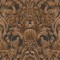 Gibbons Carving - Metallic Bronze on Charcoal