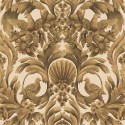 Gibbons Carving - Metallic Gold on Sand