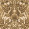 Gibbons Carving - Metallic Gold on Sand