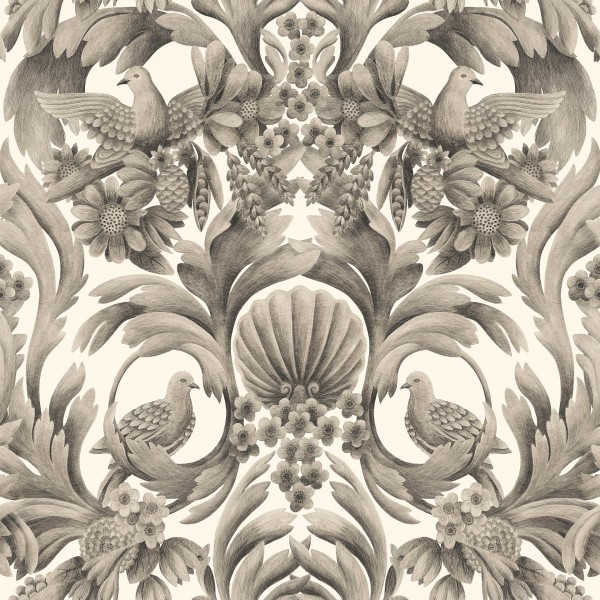 Gibbons Carving - Soot on Stone