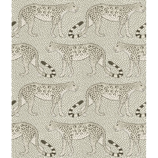 Leopard Walk - Soot on Snow