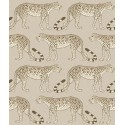 Leopard Walk - Safari on Taupe