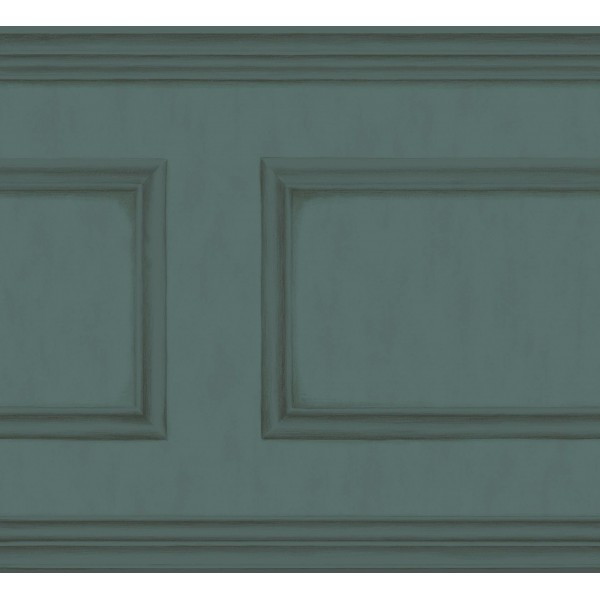 Library Frieze - Dark Viridian