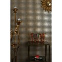 Mosaic - Metallic Gold on Soot