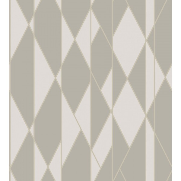 Oblique - Taupe & Metallic Silver