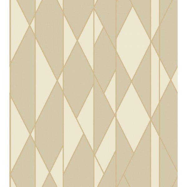 Oblique - Sand & Metallic Gold
