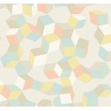 Puzzle - Duck Egg & Yellow on Cream