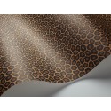 Senzo Spot - Soot & Metallic Gold on Cream
