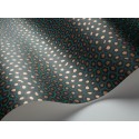 Senzo Spot - Charcoal & Metallic Gold on Teal
