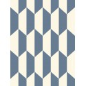 Tile - White & China Blue