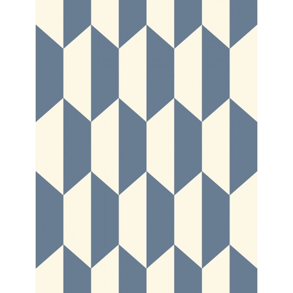 Tile - White & China Blue