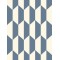 Tile - White & China Blue