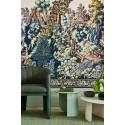 Verdure Tapestry - Viridian, Teal, Ink & Chartreuse