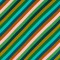 Sherbet Stripe - Emerald/Amber/Rose