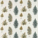 Fernery Embroidery - Forest Green