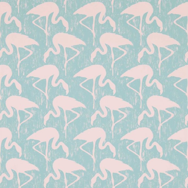 Flamingos - Turquoise Pink