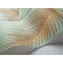 Palm Leaves Icons - Mint & Yellow