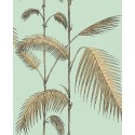 Palm Leaves Icons - Mint & Yellow