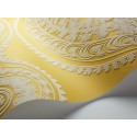 Rajapur Flock - Sunshine Yellow & White