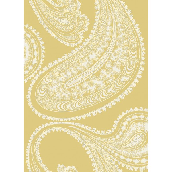 Rajapur Flock - Sunshine Yellow & White