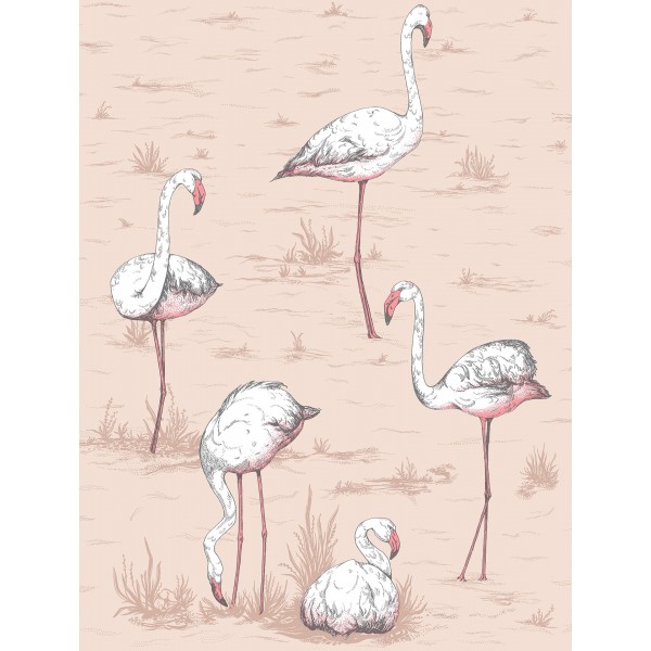 Flamingos Icons - Plaster Pink