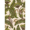 Bush Baby - Spring Green & Marigold on Stone
