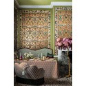 Afrika Kingdom - Olive Green & Spring Green on Black