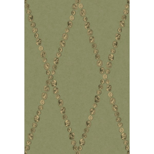 Cammei - Antique Gold on Olive