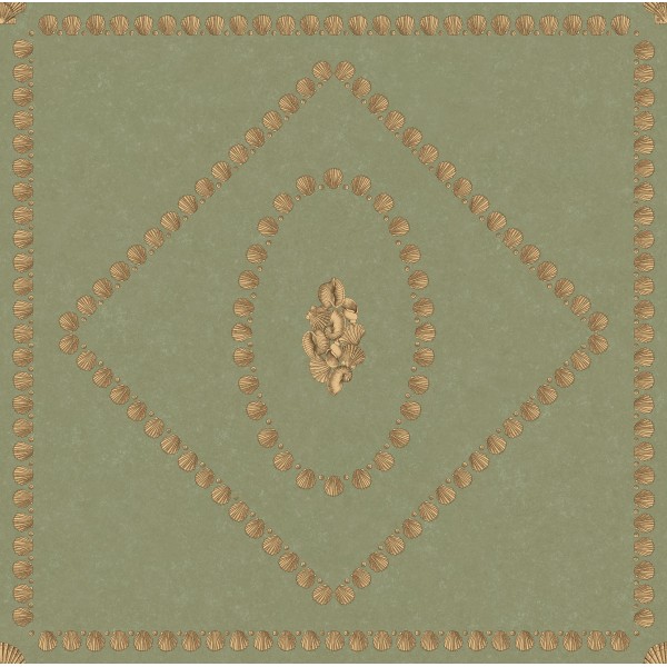 Conchiglie - Antique Gold on Ivy