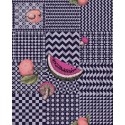 Frutta e Geometrico - Magenta & Ink