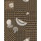 Frutta e Geometrico -Black, White & Gold