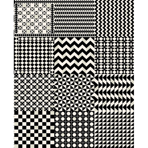 Geometrico - Black & White