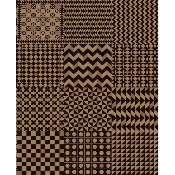 Geometrico - Black & Gold