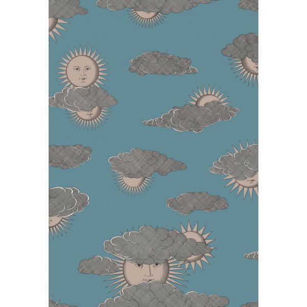 Soli e Nuvole - Teal & Rose Gold