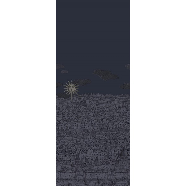 Vista Mediterranea - Midnight with Gilver Sun