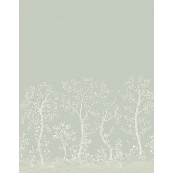 Seasonal Woods Silk - Sage Silk
