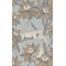 Satara - Slate & White Mica on Print Room Blue