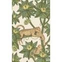 Satara - Spring Green & Sand on Linen