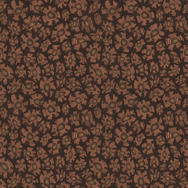 Savanna Shell - Terracotta, Claret & Metallic Gold