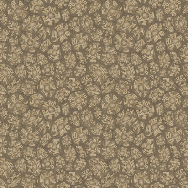 Savanna Shell - Metallic Gilver, Cedar & Metallic Gold