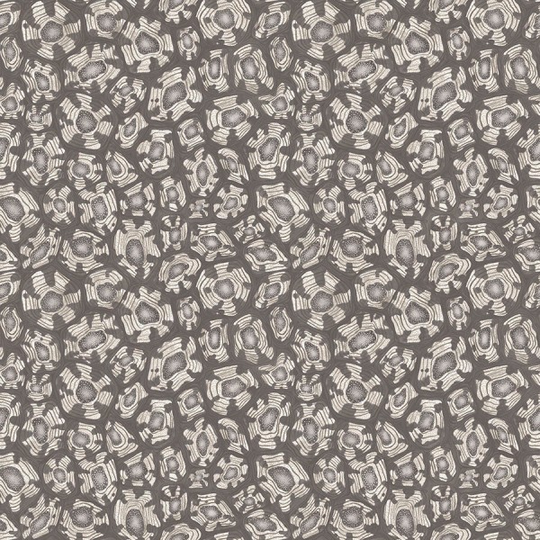 Savanna Shell - Soot & Snow & Metallic Silver