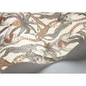 Safari Totem - Ginger & Taupe on Parchment