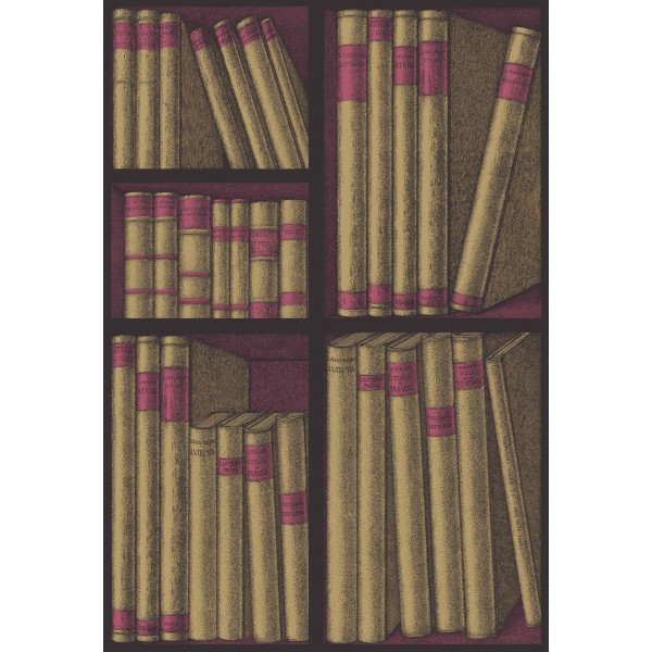Ex Libris - Metallic Gold & Magenta