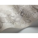 Acacia - Taupe & White on Stone