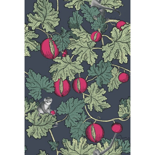 Frutto Proibito - Sage & Magenta on Ink