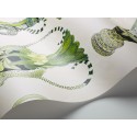Khulu Vases - Multi Greens on Pale Cream