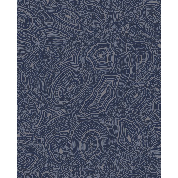 Malachite - Midnight & Metallic Silver